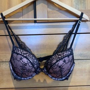 Black and pink Victoria’s Secret Bra